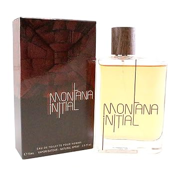 Montana Initial Pour Homme 2.5 oz Eau de Toilette Spray