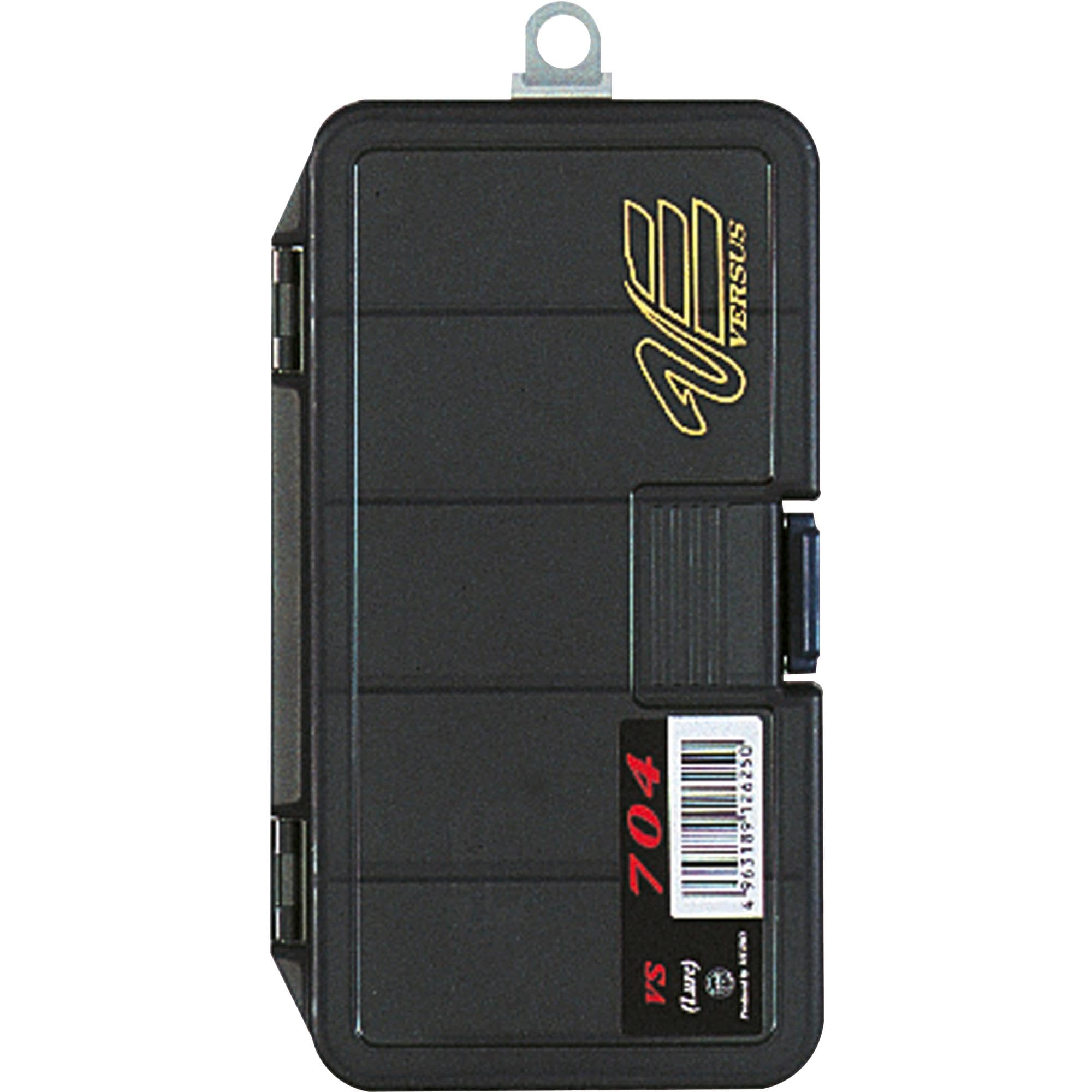 Meiho Tackle Box VS 704 – 161 × 91 × 31 mm, Schwarz (6250)