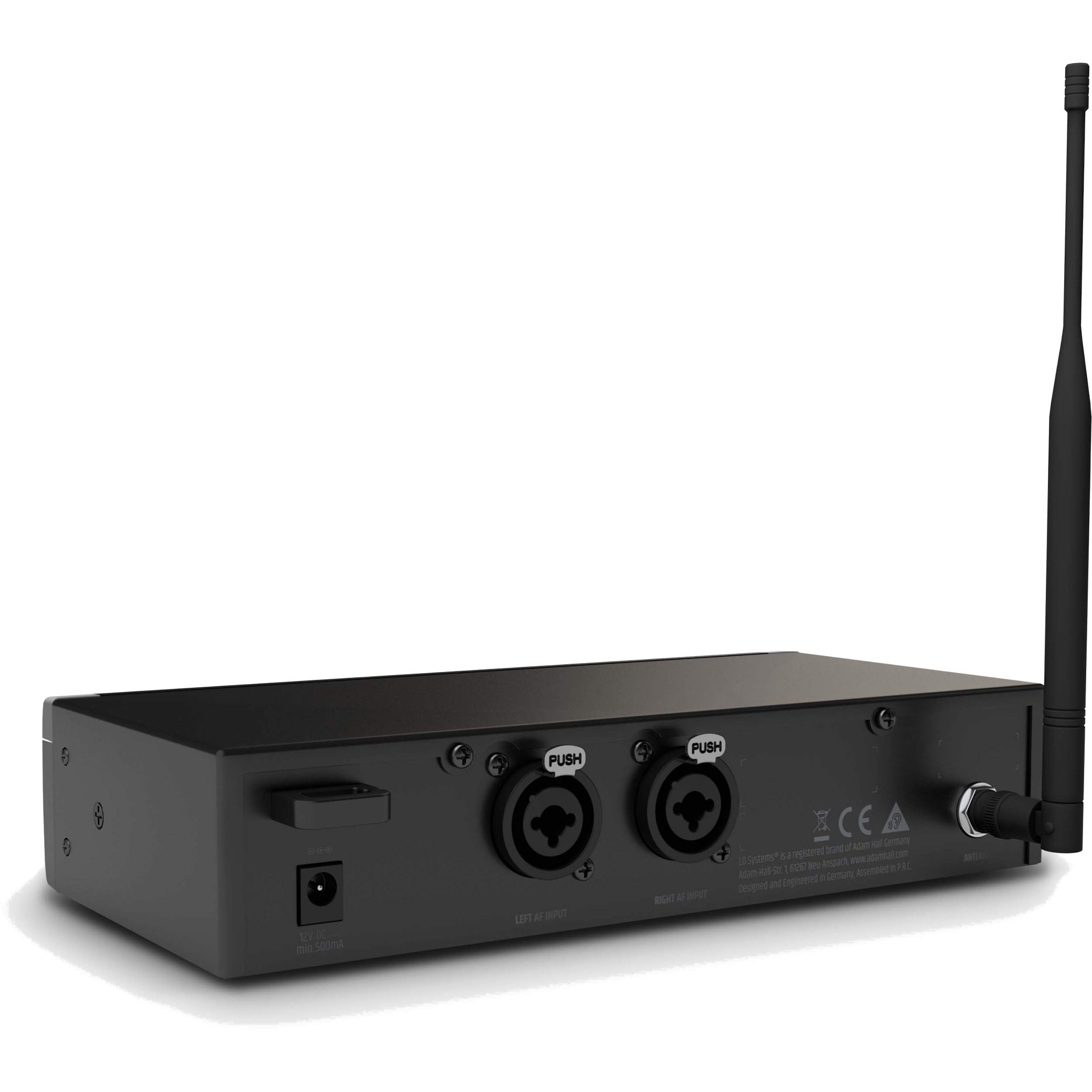 LD Systems U308 IEM HP - Système de surveillance intra-auriculaire avec écouteurs - 863 - 865 MHz + 823 - 832 MHz