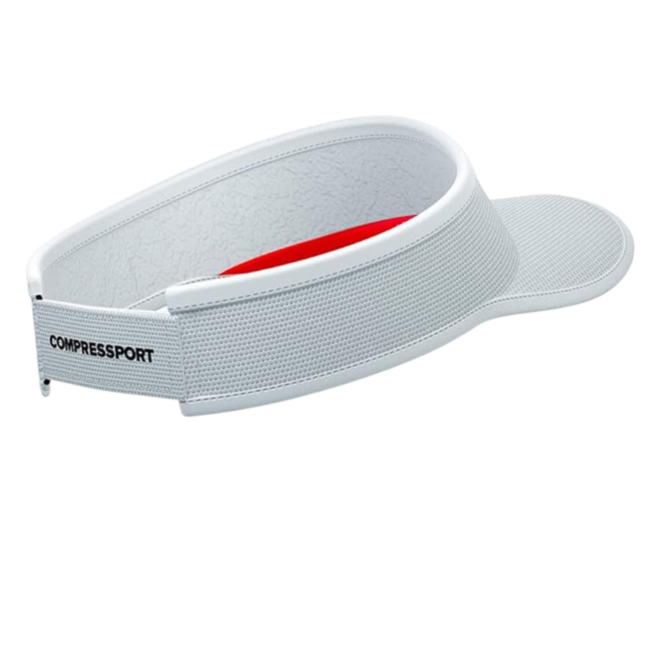 COMPRESSPORT Daszek, biały, Rozmiar uniwersalny