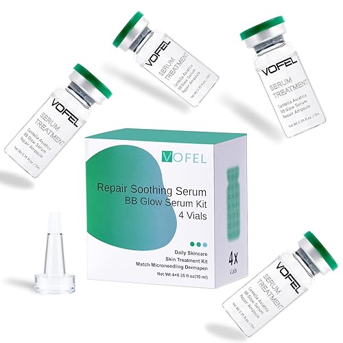 Miniatura 8 de Suero antienvejecimiento suero ácido hialurónico para cara BB Glow Starter Kit Ampollas de suero para tratamiento de la piel Kit 0.35 oz 8 viales