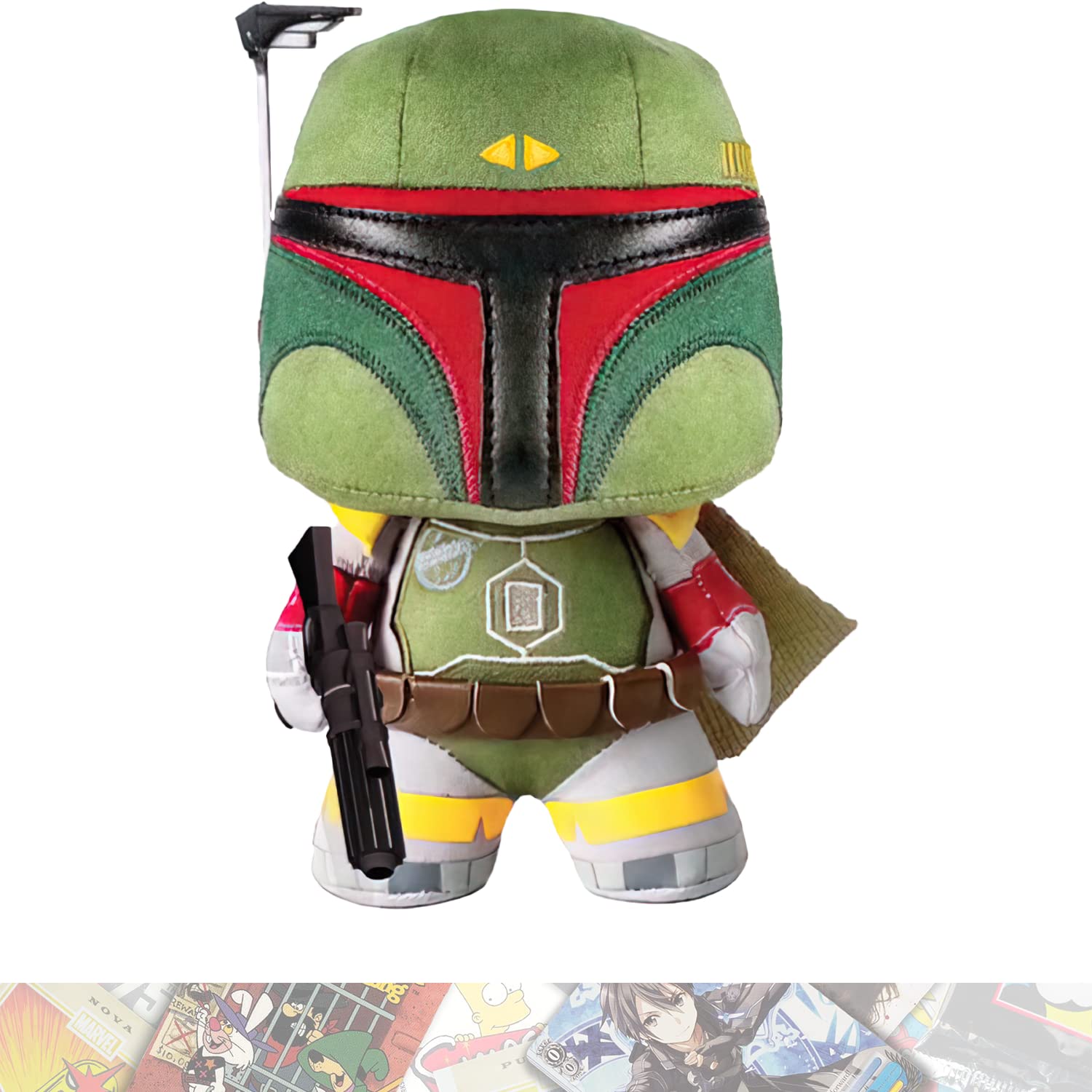 FunkoFunko B o b a F e t t : Fabrikations Vinyl Figurine Bundle with 1 Official S.W. Theme Compatible Trading Card (003 - 04062)