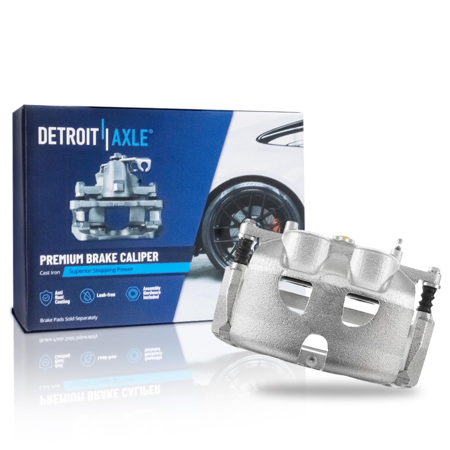 Detroit Axle - Front Right Brake Caliper for Ford 2012-2020 F-150