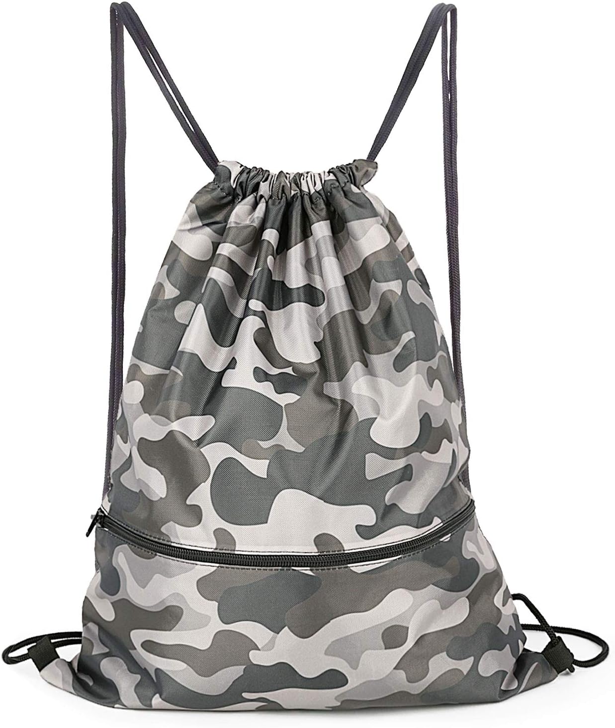 Waterproof Gym Drawstring Bag,Sports Backpack for Men Women Girls Boys