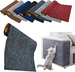 Carpete Arranhador Adesivo Protetor (Grafite, 50cm x 1 Metro)