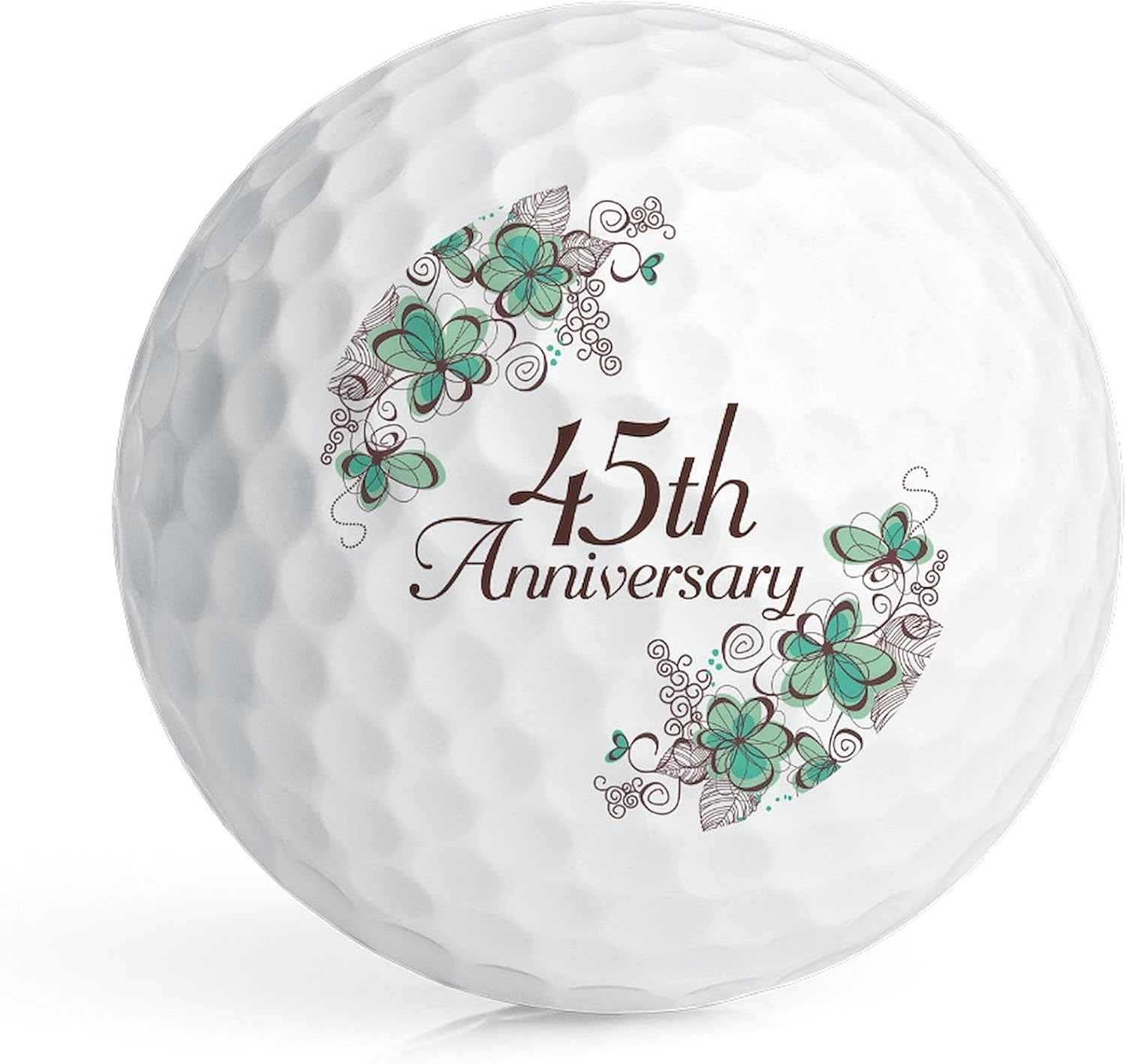 CafePress 45Th Anniversary Keepsake Novelty Golf Balls (Pk of 12)