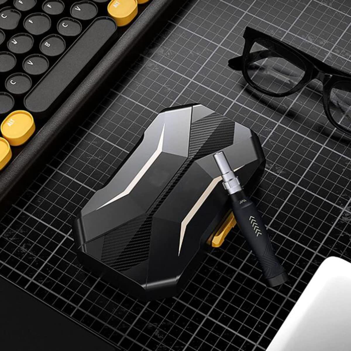Juego De Destornilladores Pequeños, Juego De Destornilladores De Precisión Mini con Estuche, Kit De Herramientas Domésticas 145 En 1 para Reparación De Computadoras, Relojes, Anteojos