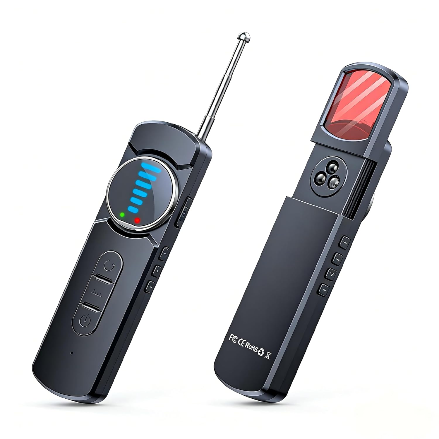 AI Hidden Camera Detector for Hotels GPS Tracker Bug Finder Portable RF Signal Scanner with Multi Sensitivity Modes