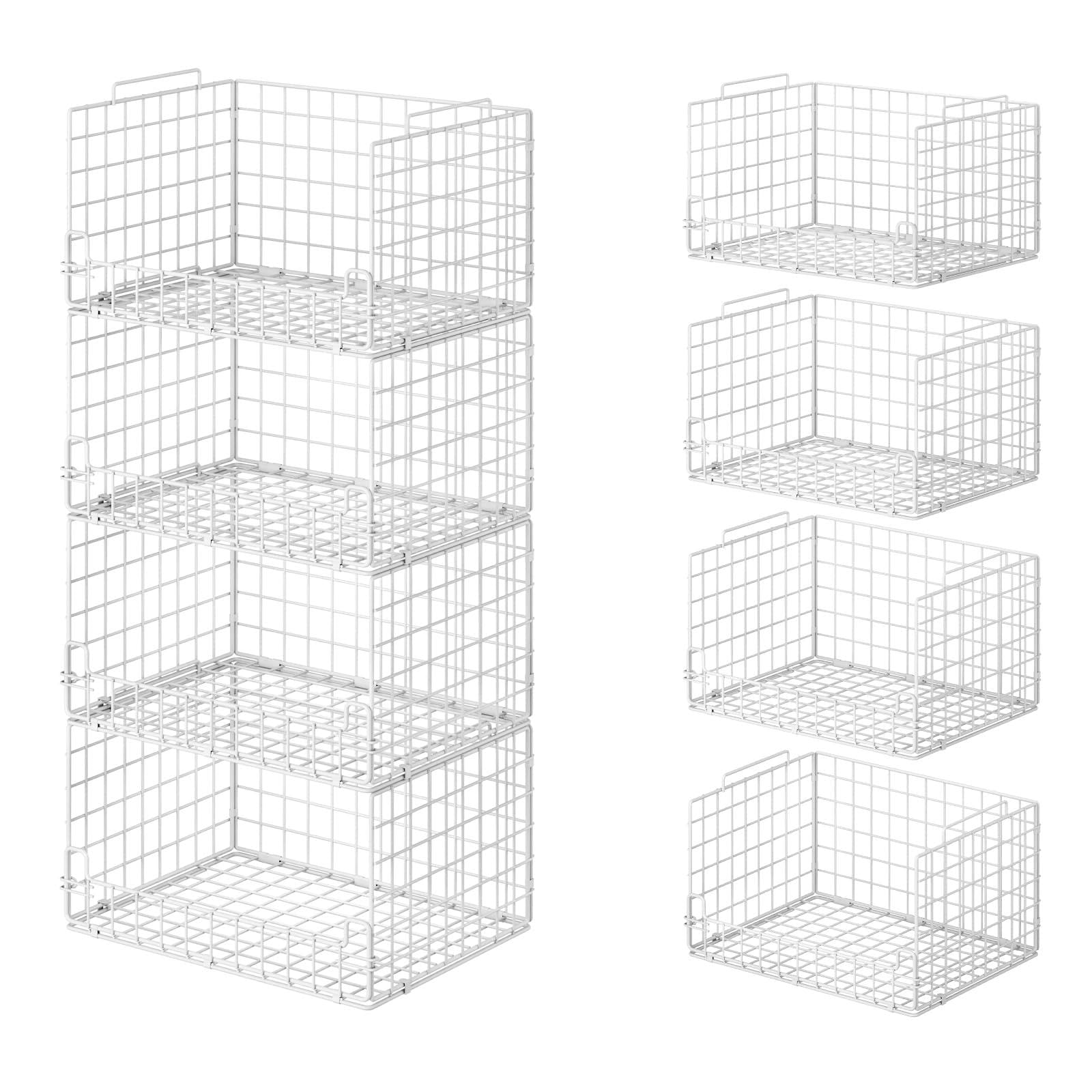 Astrorhine 4-Tier Stackable Closet Organizer