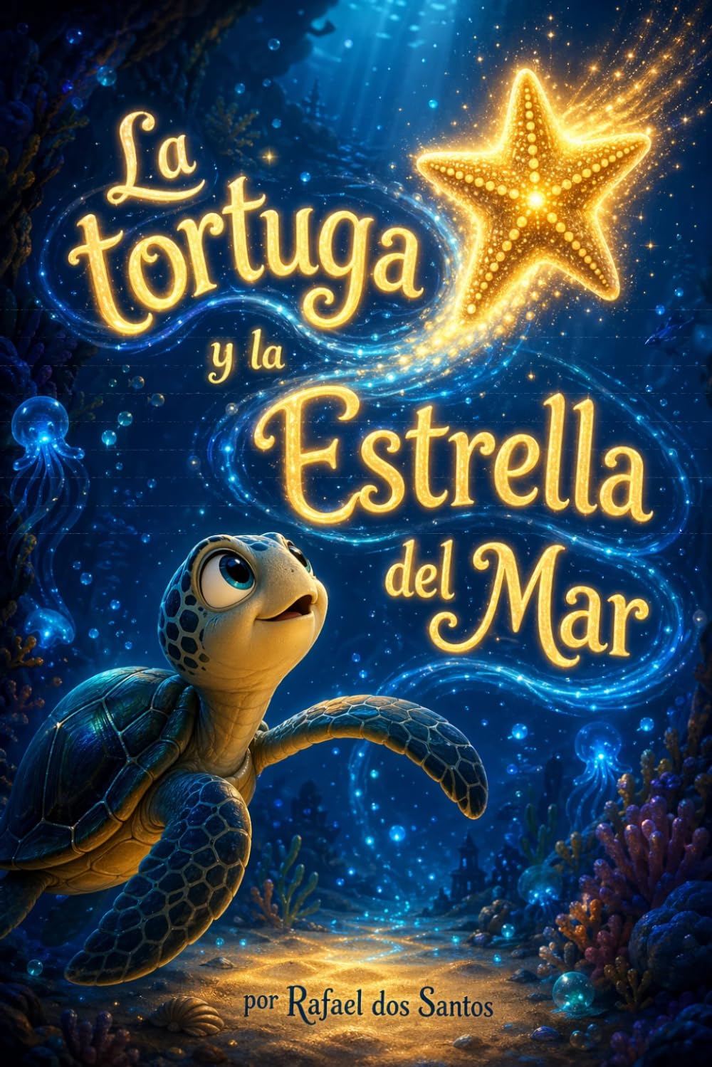 La tortuga y la Estrella del Mar: Cuento infantil con valores sobre amistad para niños de 3 a 6 años