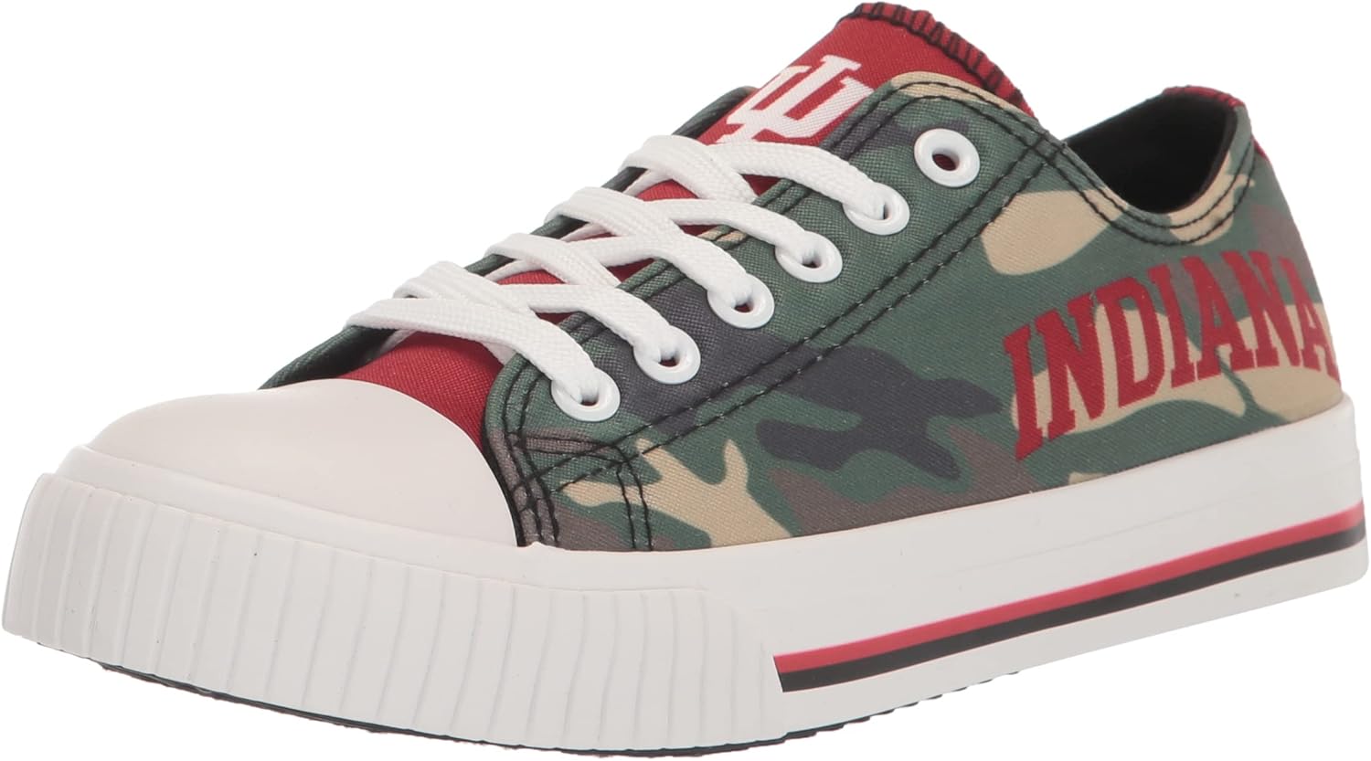 FOCO Michigan State Spartans NCAA Womens Camo Low Top Canvas Shoes - 8