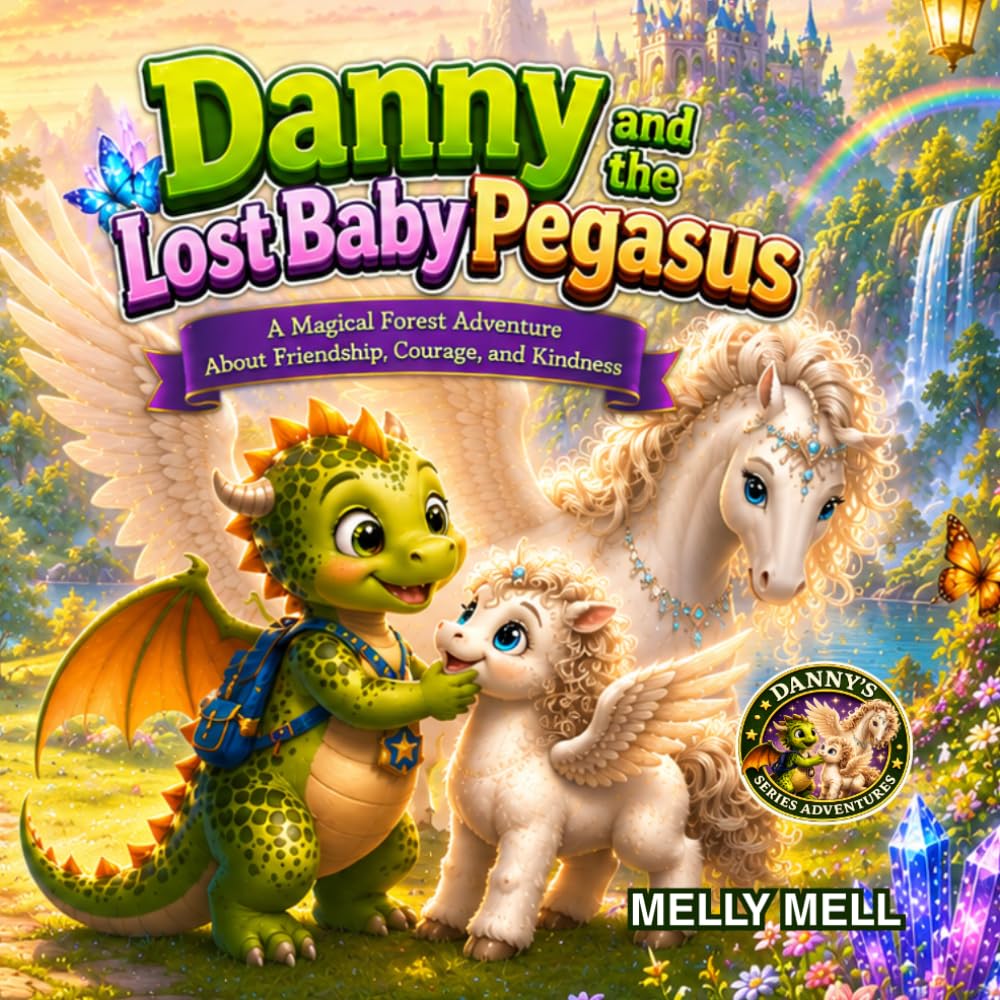 Danny and the Lost Baby Pegasus: A Magical Forest Adventure About Friendship, Courage, and Kindness (DANNY'S DRAGON VALLEY ADVENTURES)