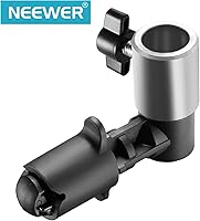 Vista 3 de NEEWER Paquete de 2 abrazaderas reflectoras para telón de fondo, aleación de aluminio resistente, adaptador de montaje de abrazadera