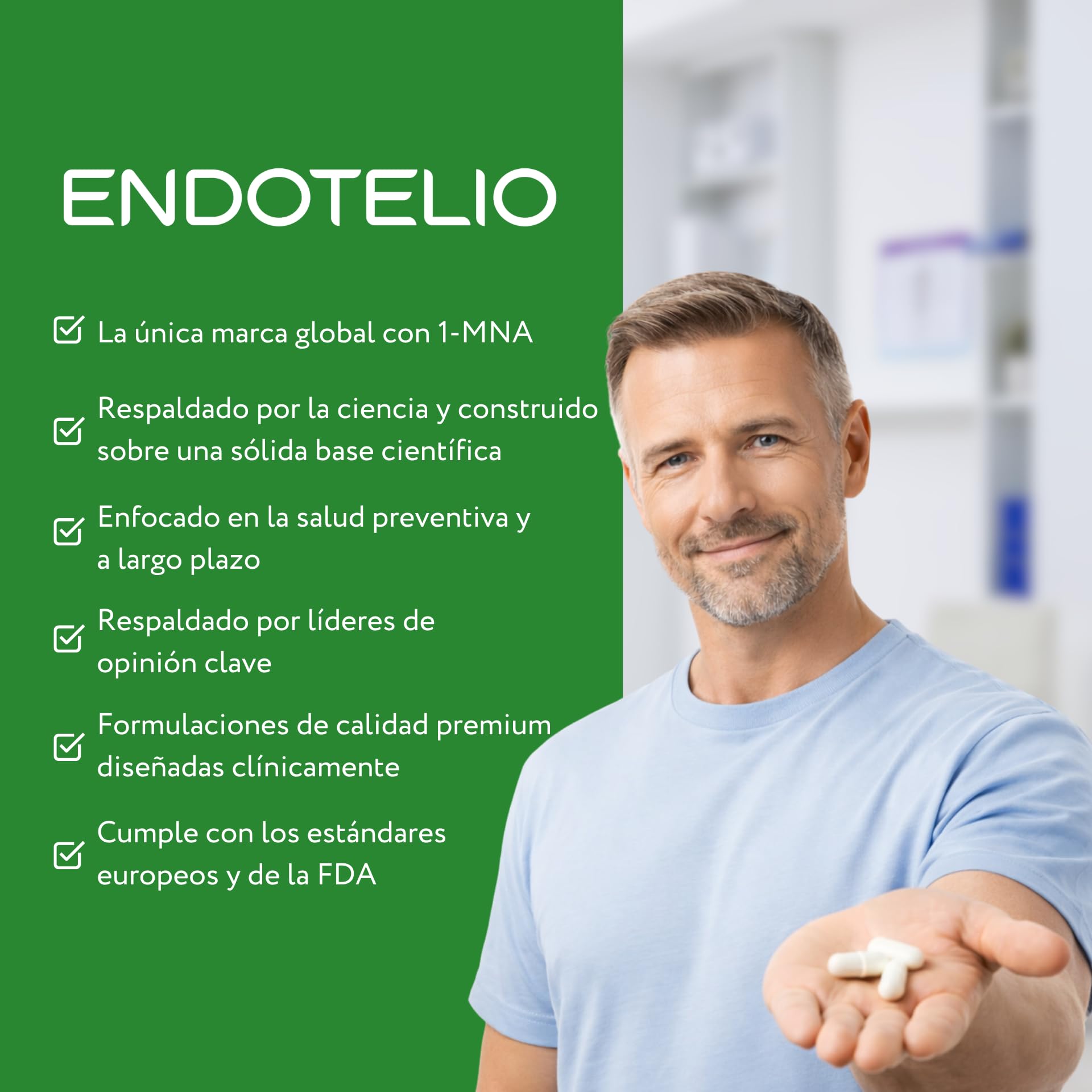 Vegan 1-MNA, NAD+ Optimizador, Antiedad, Vitaminas y Minerales para Mujeres y Hombres con D3, K2, B2, B6, B12, Ácido Fólico, Zinc, Hierro, Yodo, Selenio, Cansancio y la Fatiga, 30 Cápsulas