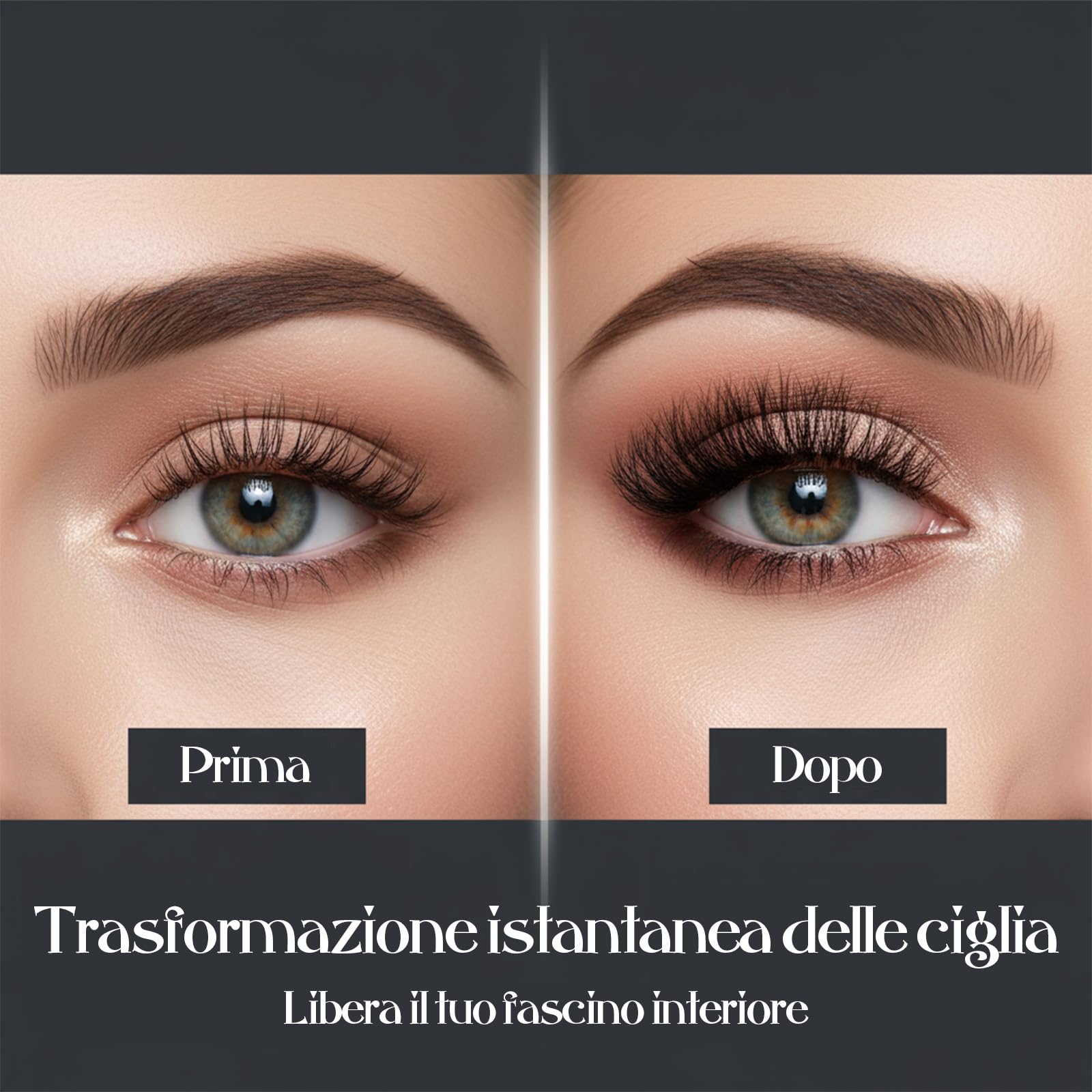 VEGCOO 640 Pezzi Ciglia Finte Extension Ciglia, 30D-40D-50D-60D Curl Ciglia Finte Ciuffetti, 8-16mm Kit di Extension per Ciglia, DIY Eyelash Extension per Ragazze e Donne Principianti