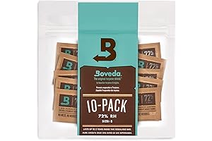 Boveda 72% RH 2-Way Humidity Control | 10-Pack for Cases & Containers