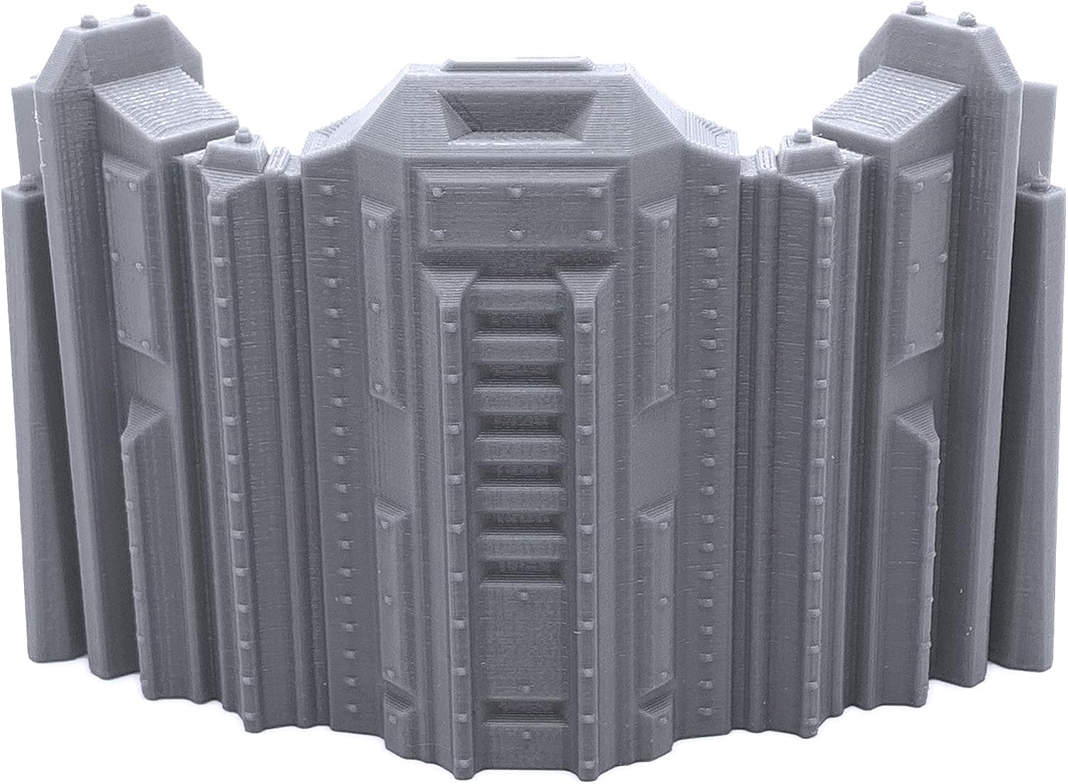 EnderToys Tall Connecting Barricade Wall Set, Terrain Scenery for Tabletop 28mm Miniatures Wargame, 3D Printed and Paintable