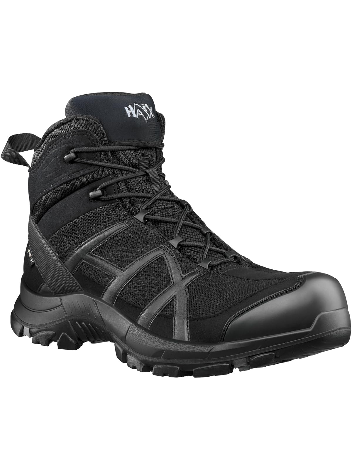Haix Black Eagle Safety 40 Mid - Scarpe antinfortunistiche S3, colore: Nero/Nero