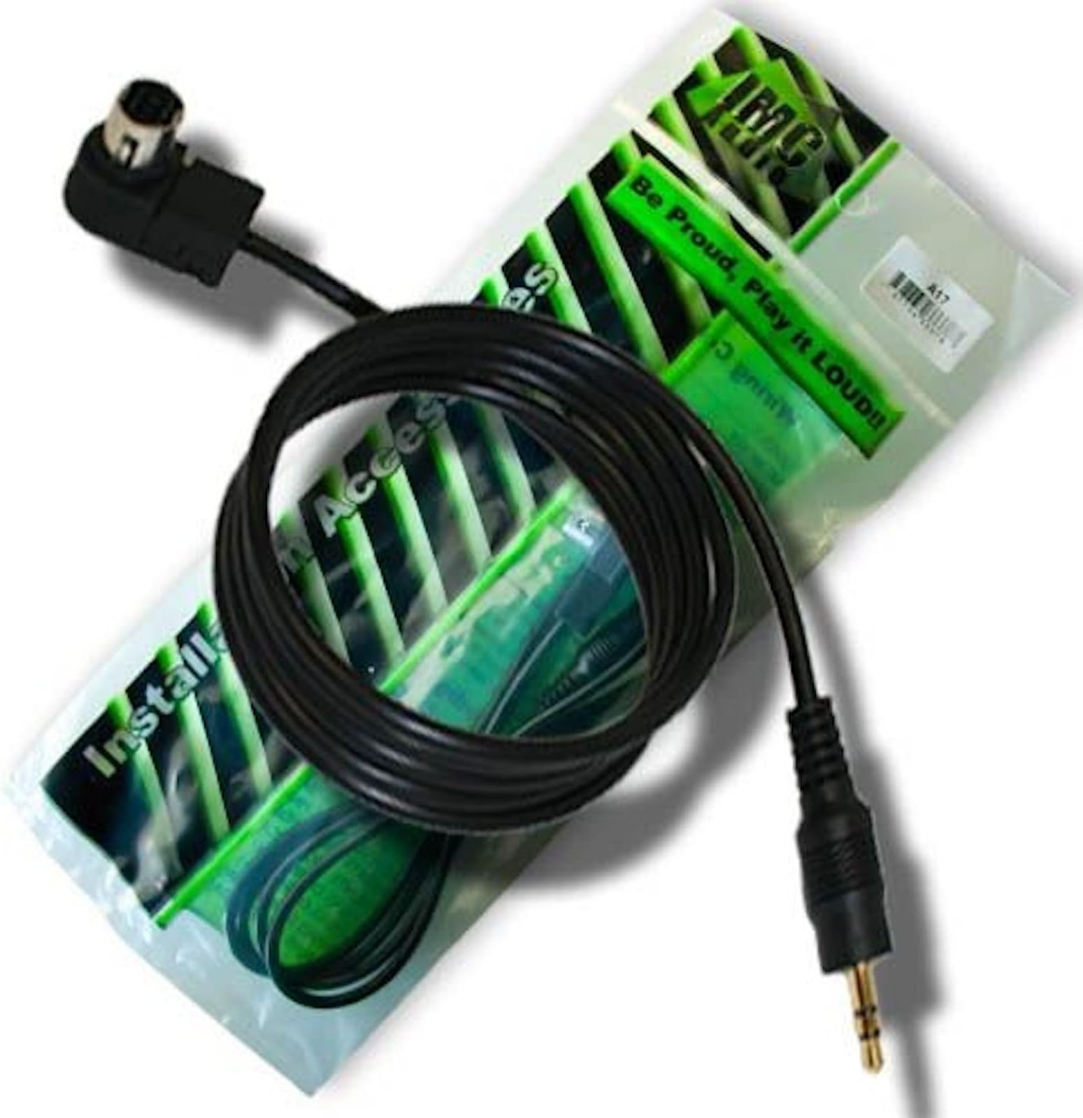 IMC Audio Alpine CDA-7845 CDA-7850 CDA-9805 CDA-9827 CDA-D852 CDA-D853 CDA-D855 CDA-D857 MDA-7755 MDA-W7850 MDA-W890 Ai-net to 3.5mm Aux Input Cable Headphone Jack Ainet