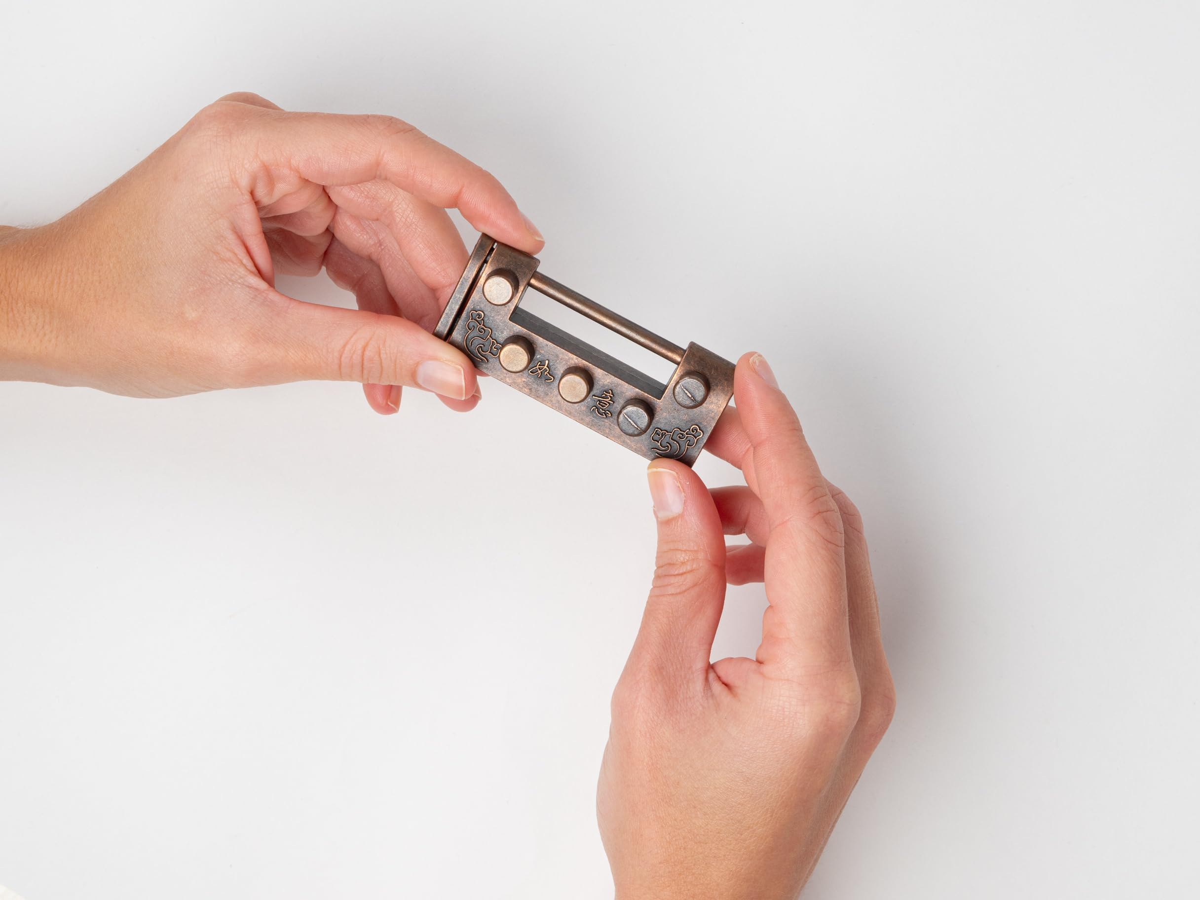 Recent Toys The Alchemist Puzzle - Bronze - Metal Brain teaser disentanglement puzzle for adults and teenagers gifts for teenagers - Image 3