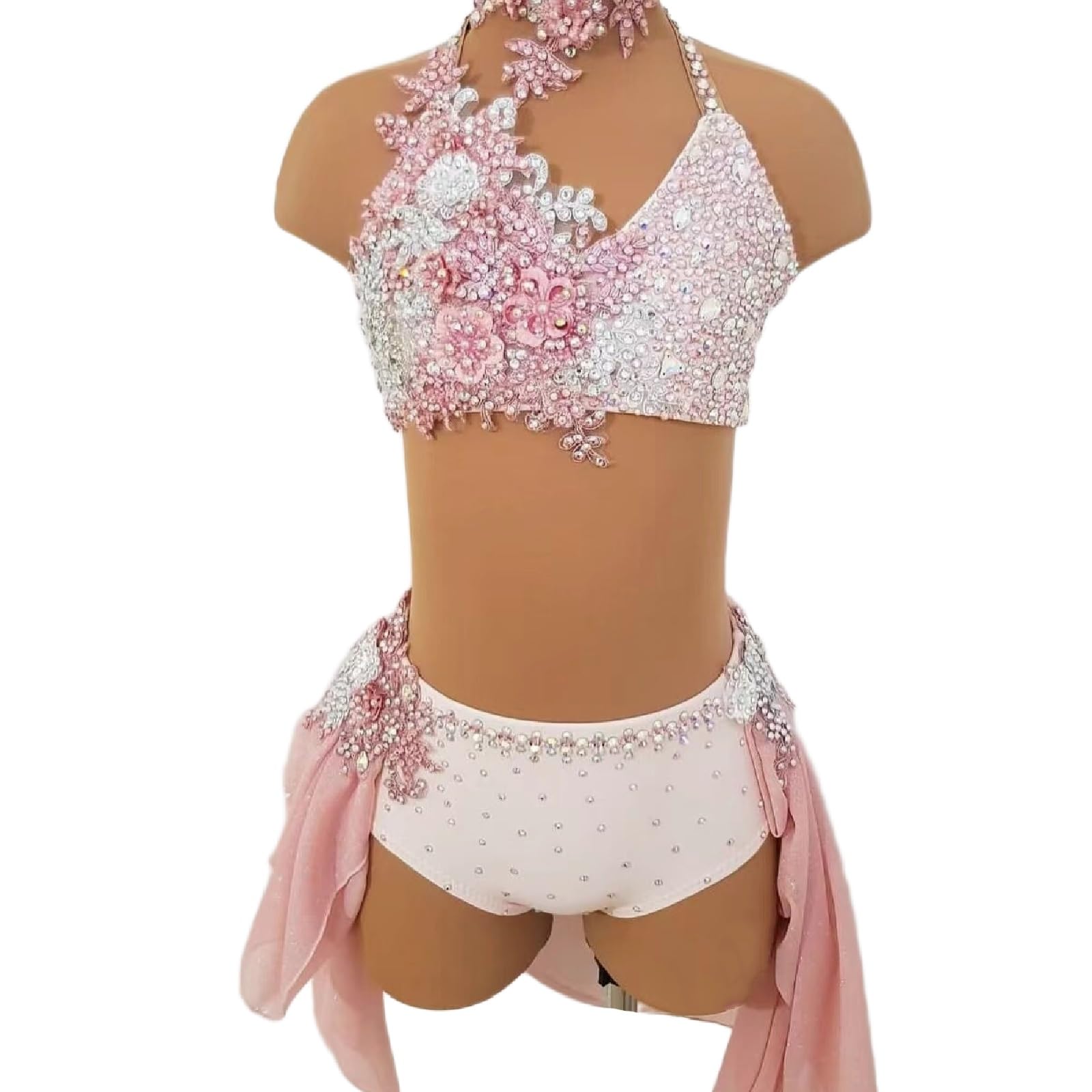 Concurso De Trajes De Danza Lírica For Niñas, Falda De Tul De Ballet Contemporáneo Moderno, Grupo Personalizado Competitivo