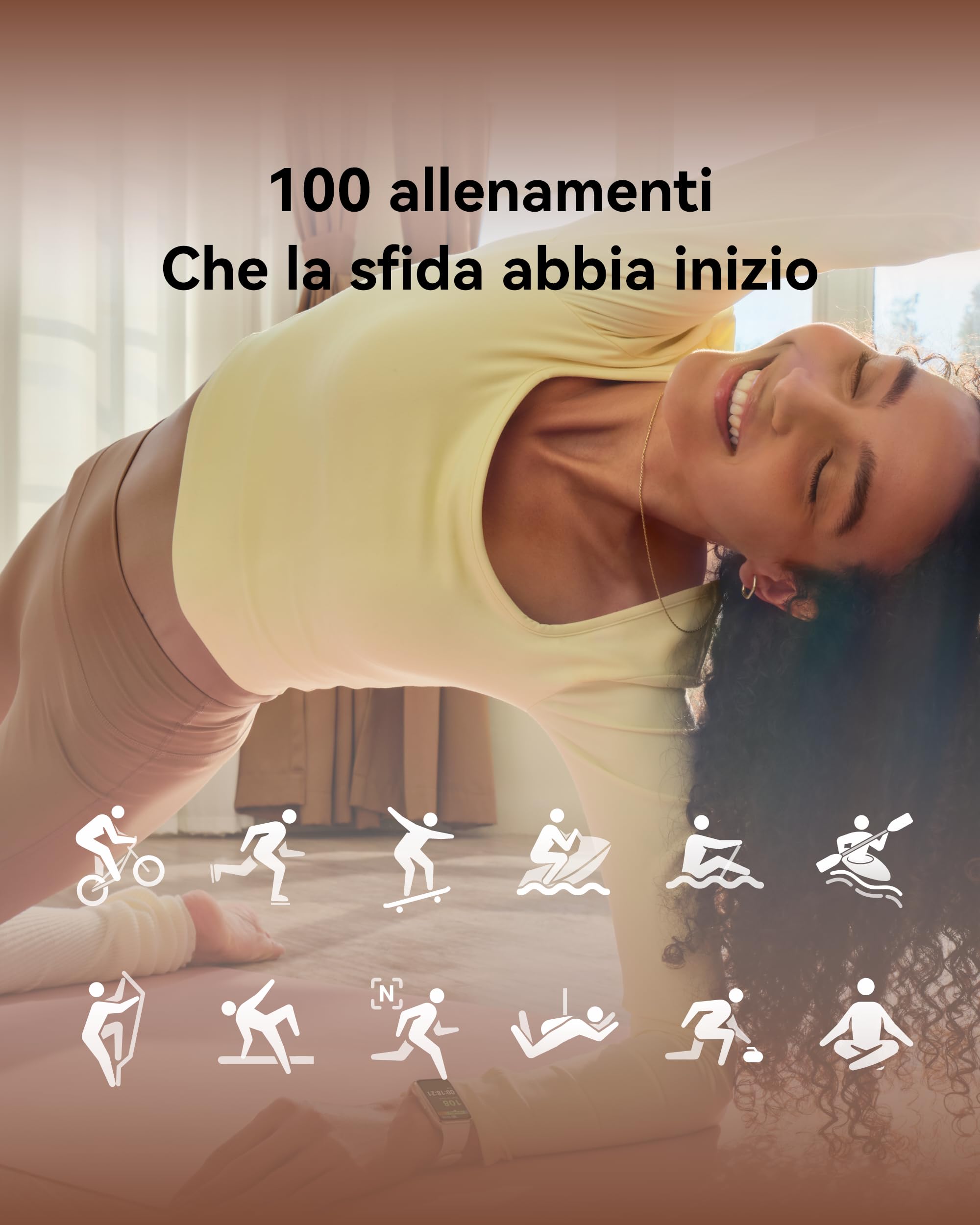 HUAWEI Band 11 Smartwatch, Display da 1.62" Super Luminoso, Fitness Tracker HRV del Sonno Medio, Fino a 14 Giorni, 5ATM Livello di Impermeabilità, Activity Tracker per il Benessere Emotivo, Nero