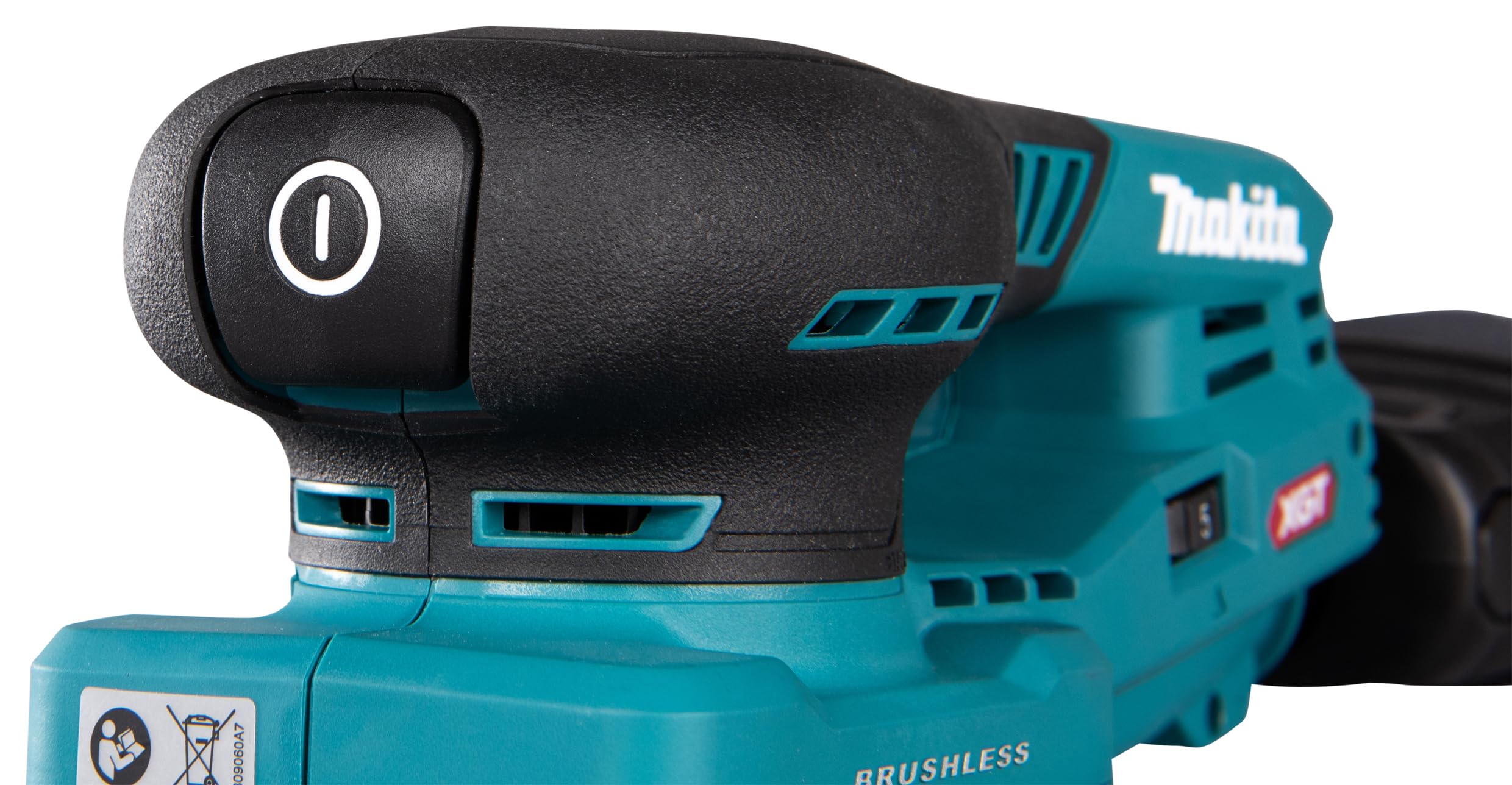 Makita BO005CGZ akumulatorowa szlifierka oscylacyjna 40 V maks. / 80 x 130 mm (bez ładowarki i akumulatorów)