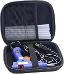 Ensemble de colle et de bâtons, pistolet à colle à fusion chaude Mini pour les métiers d'art 20 Pcs colle bâtons, hot Mini Glue Guns avec étui de transport pour l'école DIY Arts,Projet, Réparations à domicile, Création artistique
