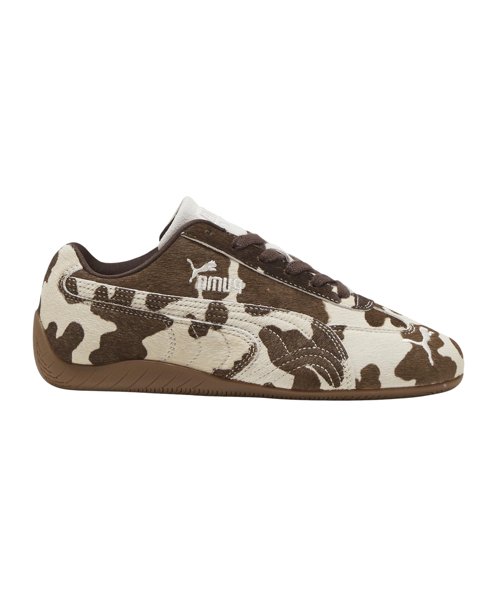 PUMA Sneaker Speedcat Cow Chocolate Brown / Gum, Größe 40.5
