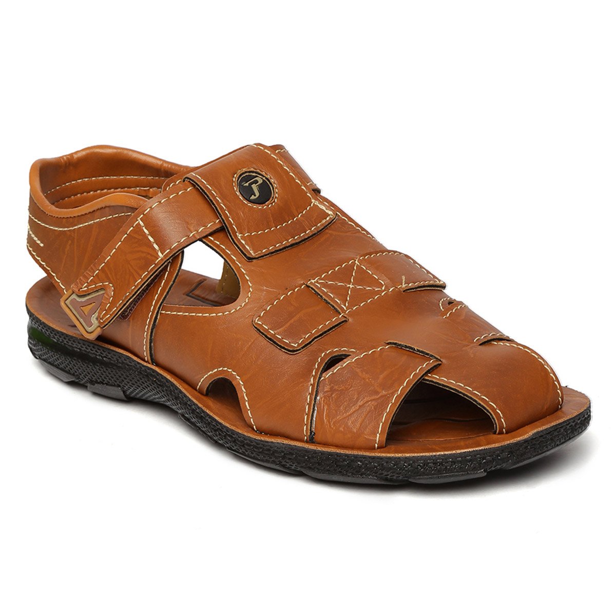 paragon max men's brown sandals