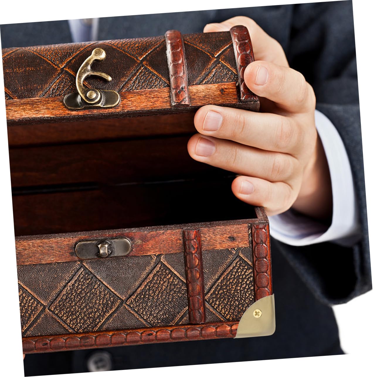 木製収納ボックス 金属コーナーガード付き Amazon.co.jp: ORFOFE 12個製ボックスコーナープロテクター ステンレス