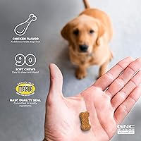 Vista 41 de GNC Pets Advanced Suplementos para perros, apoyo cardiovascular y masticables para la salud del corazón para perros, suplemento suave para mascotas