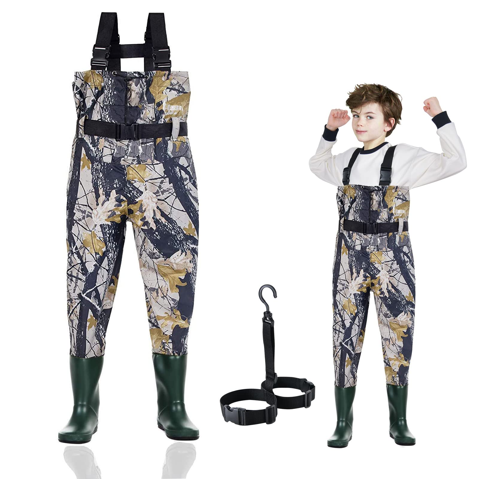 Ouzong Kids Chest Waders