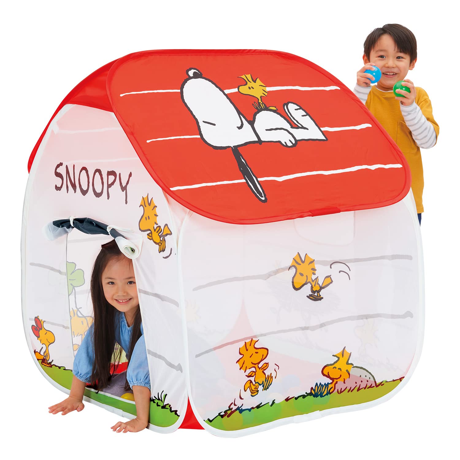 Amazon | マルカ(Maruka) PEANUTS スヌーピーのボールハウス おもちゃ