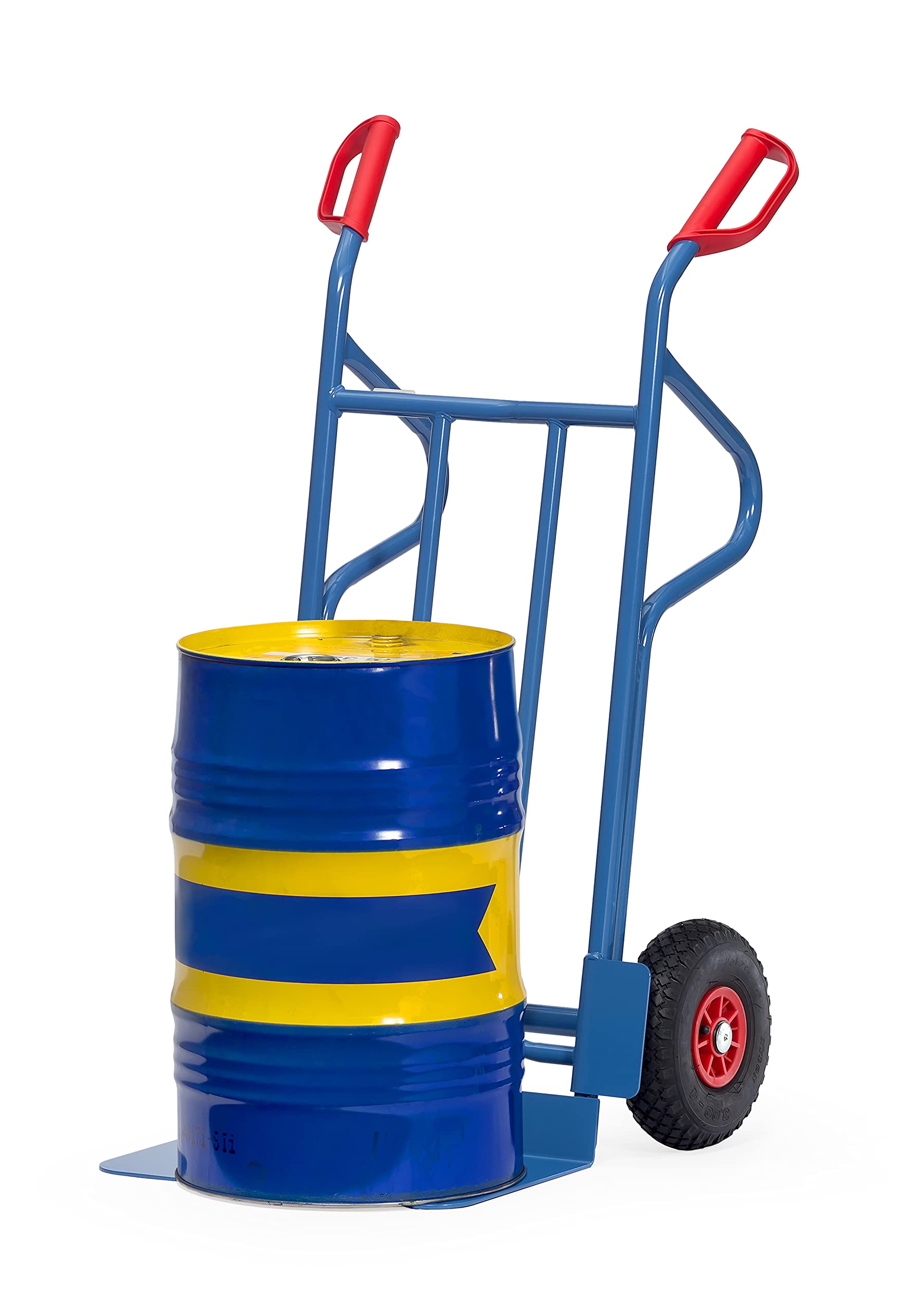 Fetra Traspaleta Manual, Carretilla de Acero 300 kg, Altura 1200 mm, Ancho Pala