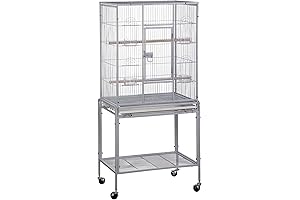 ZENY Large 20 x 20 Bird Cage for Parakeets, Cockatiels, and Lovebirds