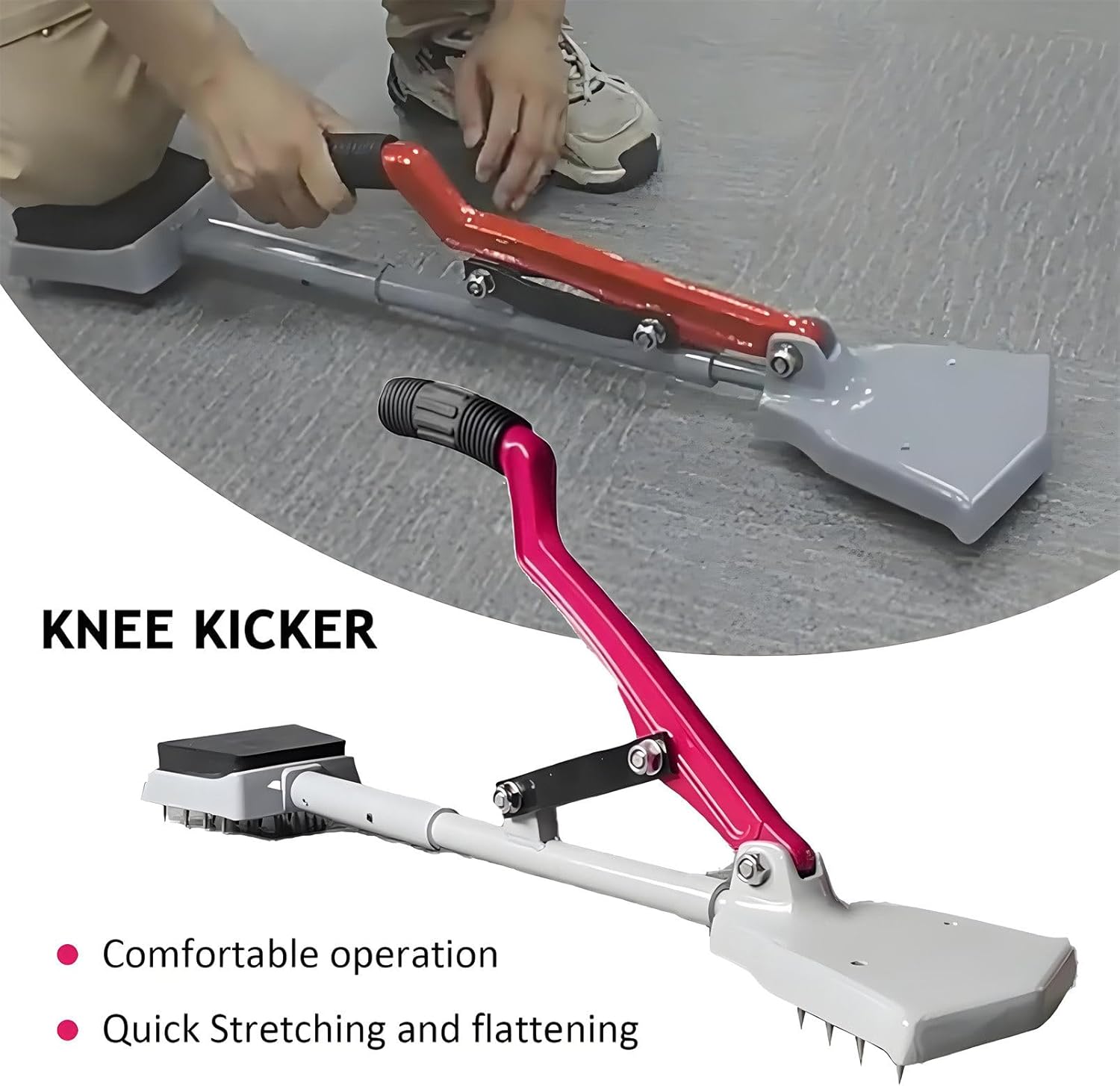 Handheld Carpet & Upholstery Cleaner Machine, Fabric Steam Cleaner 450w 11kpa Strong Suction Spot and Stain Remover with 2 Brush 31x17x35cm
