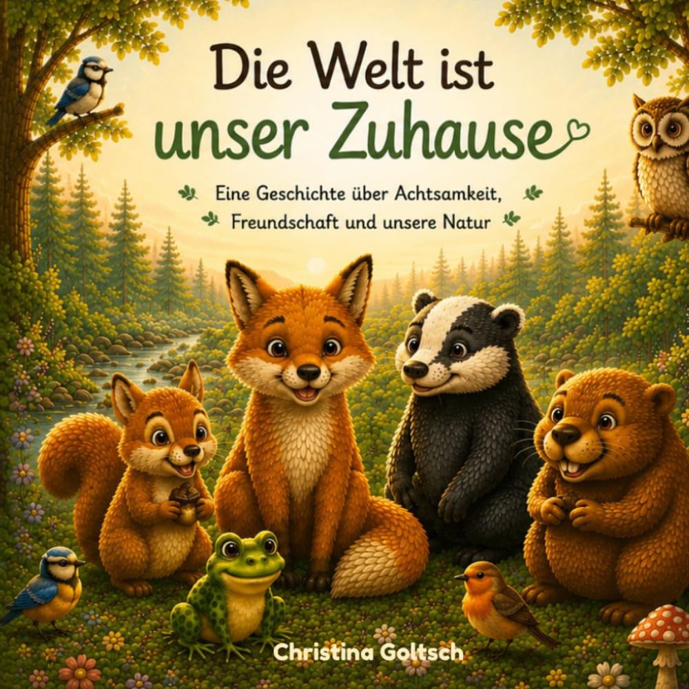 Die Welt ist unser Zuhause: Eine Geschichte über Achtsamkeit, Freundschaft und unsere Natur
