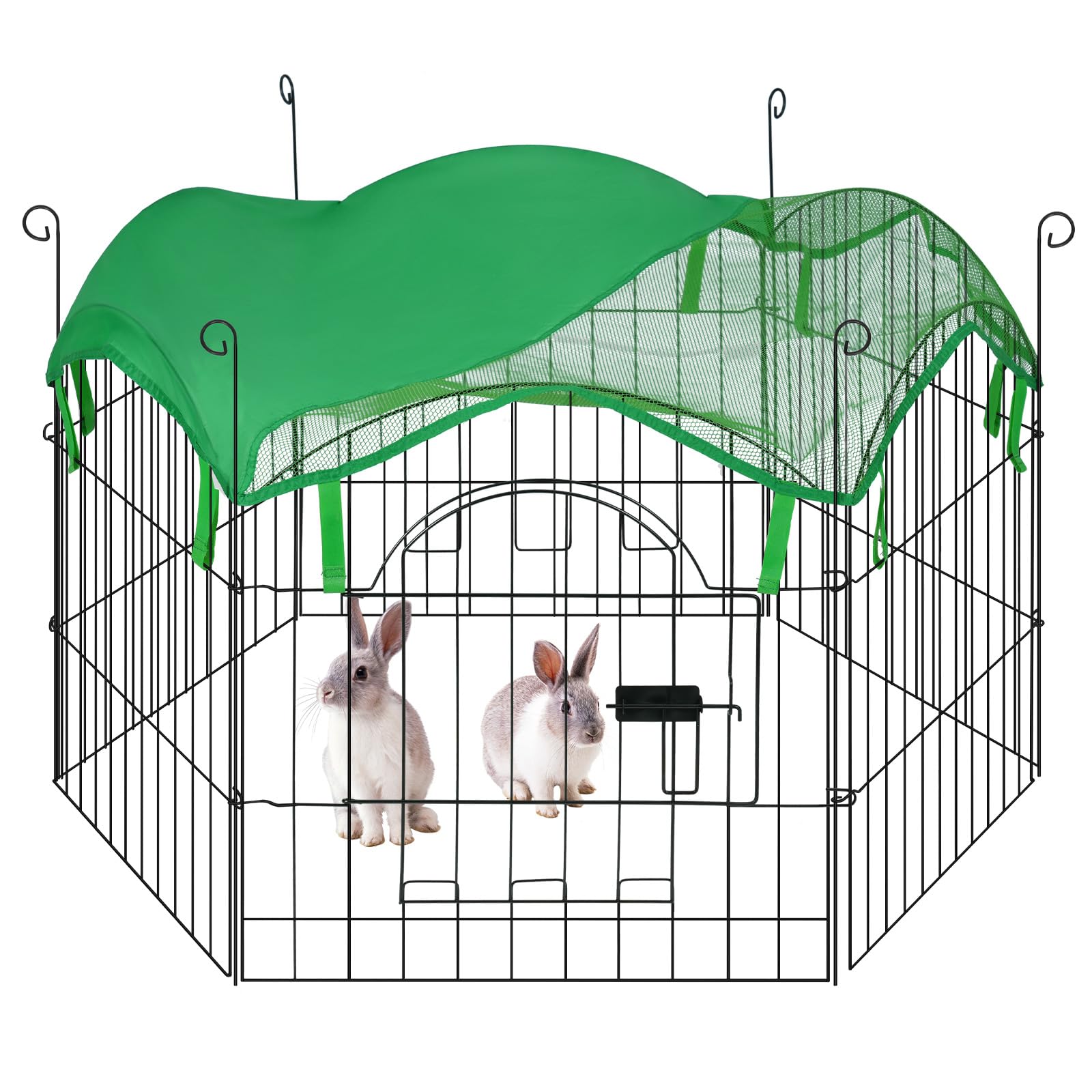 Recinto Modulare EUGAD Per Animali - 12 Pannelli 35x35cm, Per Conigli, Gatti, Criceti - Foto 2