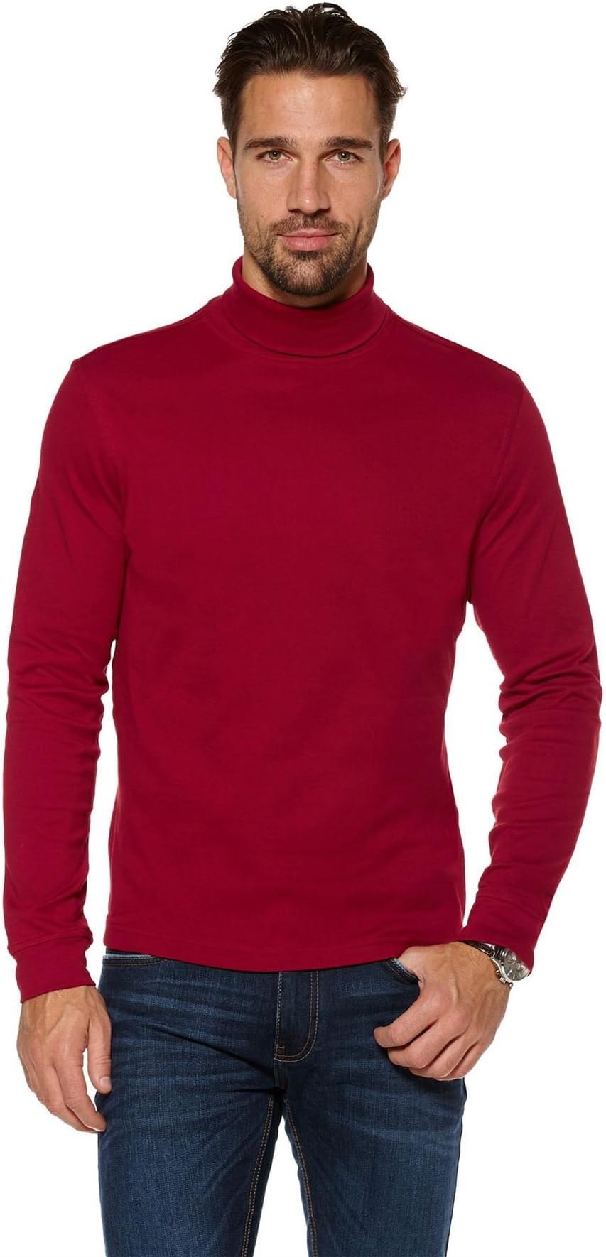 elegance1234Men's ROLL Neck Tops