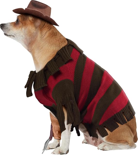 Foto 4 de 6 de Rubie's Unisex Adulto Pesadilla en ELM Street Freddy Krueger Traje de Mascota Suministros de Fiesta