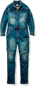 Amazon.co.jp: 寅壱 デニムツナギ 8850-501 作業着 作業服