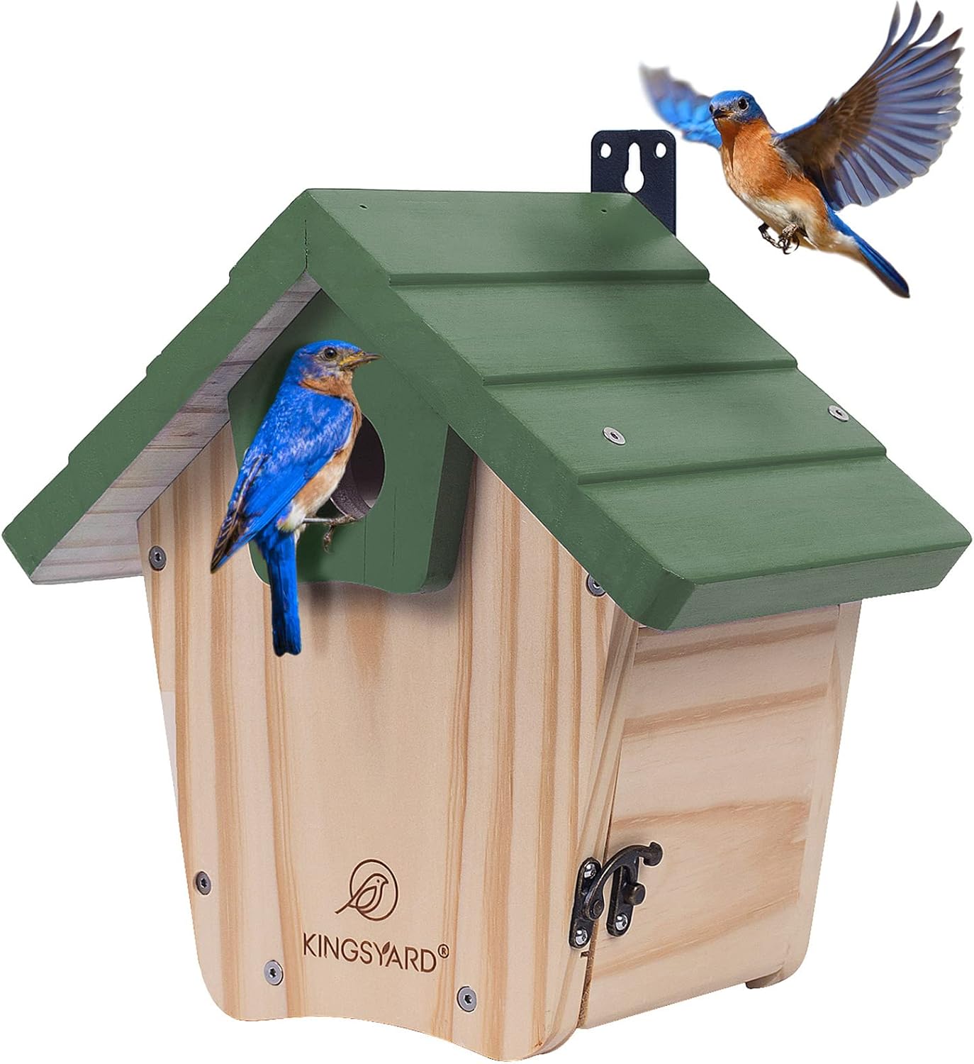 Kingsyard Wooden Bluebird House, Bird House with Predator
