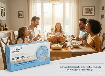 Helicobacter Pylori Detection Kit: The only Dental Plaque Detection Method, 3-Minute Rapid Testing, high Accuracy, Simple Operation, Convenient Home Reading,Chinese Version