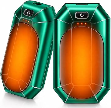 Hand Warmers Rechargeable 2 Pack, Reusable Handwarmers Portable
