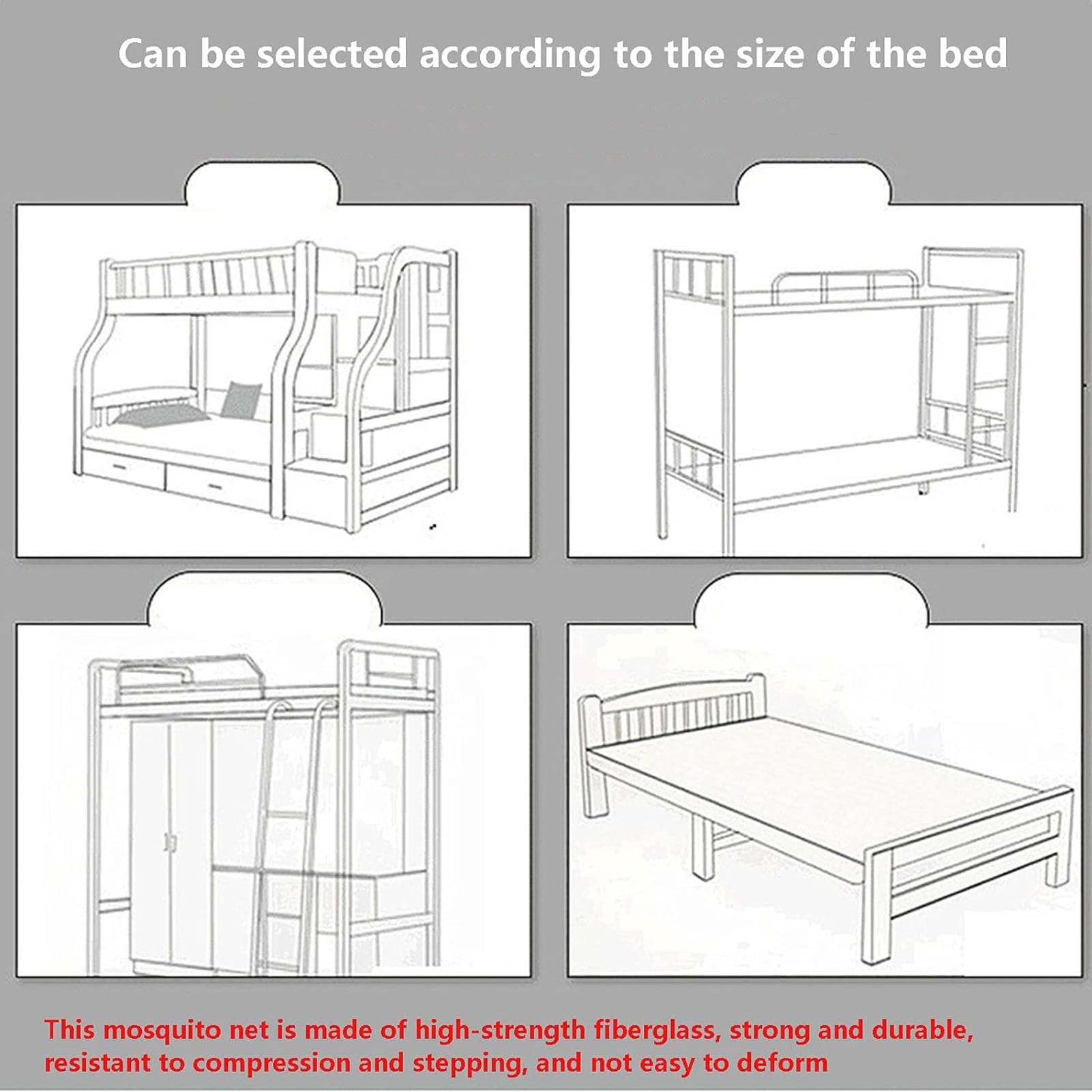 Pop-up klamboe tent opvouwbare klamboe tent voor bed muggendeken voor kinderen volwassenen draagbaar thuis en buiten reizen muggennet zonder chemicaliën (kleur