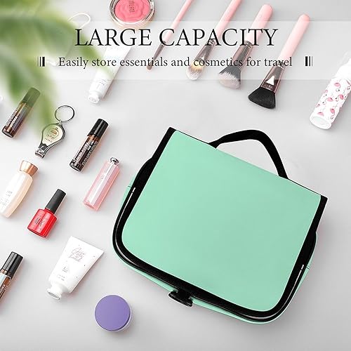 Miniatura 4 de Meaudiwes Bolsa de cosméticos grande para viajes, baño, ducha, accesorios colgantes, neceser, Color 43., Moda