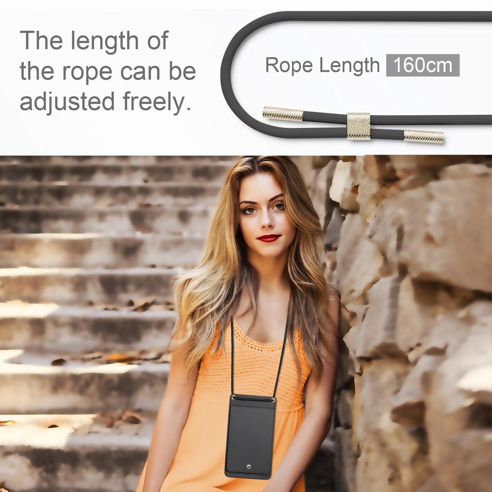 Amazon.com: Casecond Small Crossbody Bag Cell Phone Purse for