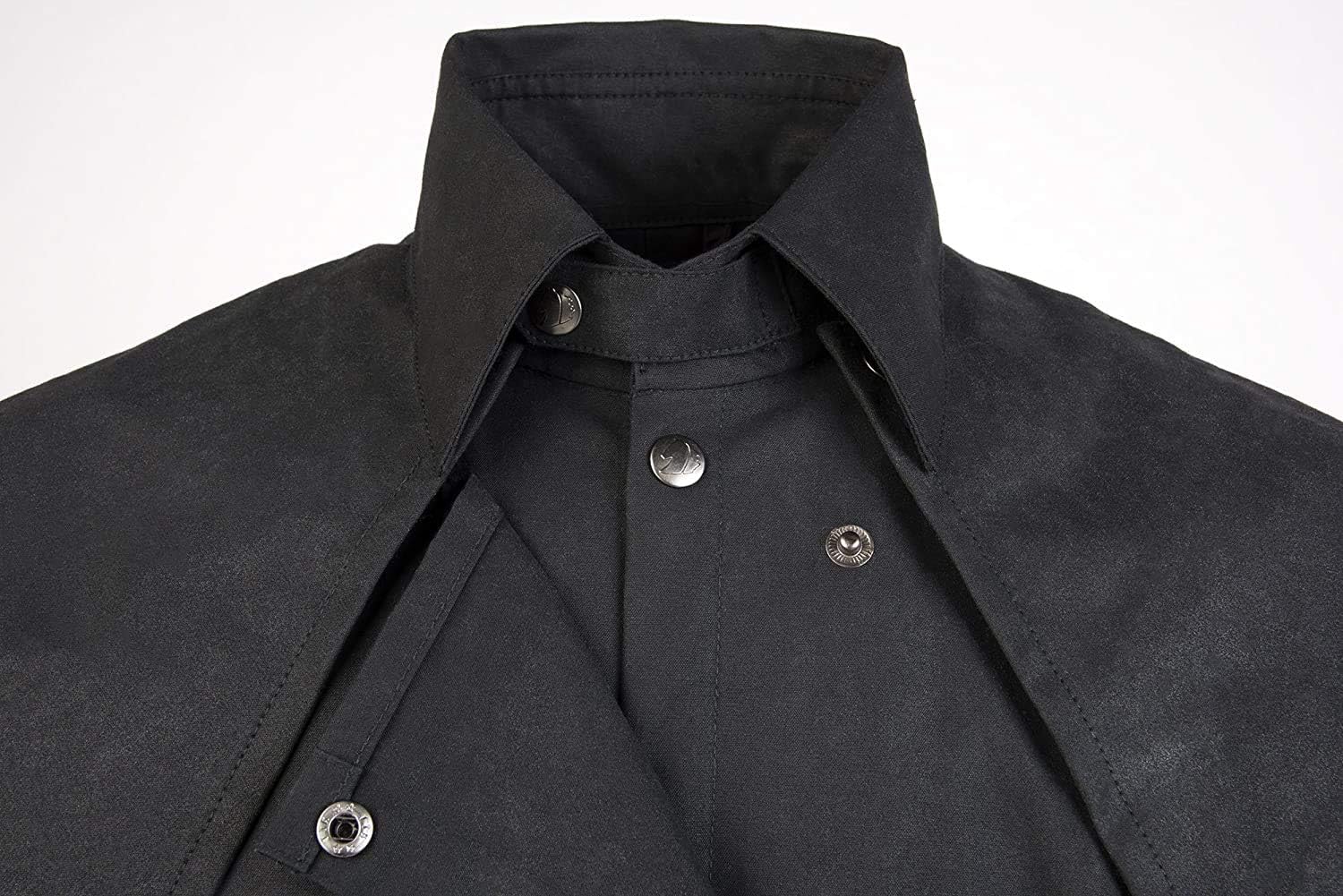CHALLENGER MENS OIL CLOTH OILSKIN WESTERN AUSTRALIAN DROVER WATERPROOF DUSTER COAT JACKET 23101