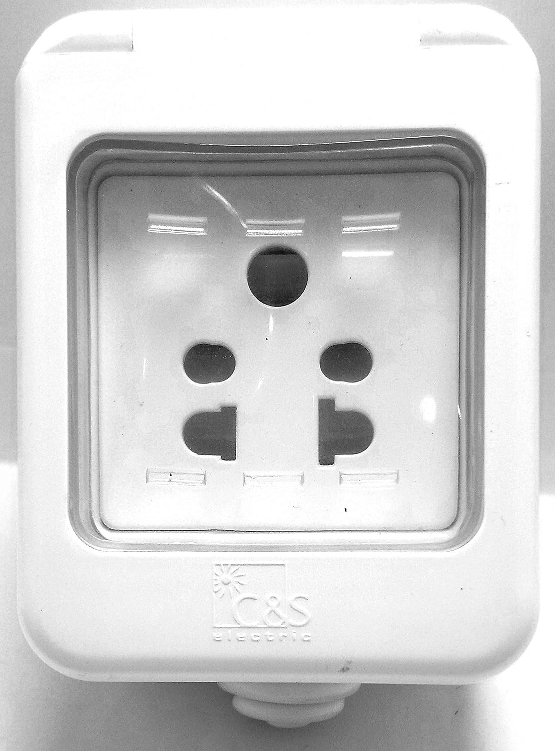 Epic Plastic Water Proof 1 Module Combi (16 Amp Switch) 2